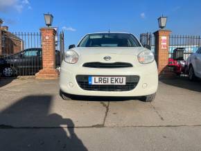 Nissan Micra 1.2 Visia 5dr Hatchback Petrol White at Pip Frear Ltd Car Sales Scunthorpe