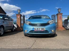 NISSAN NOTE 2013 (63) at Pip Frear Ltd Car Sales Scunthorpe