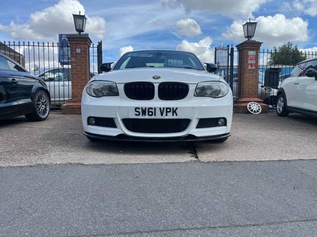 BMW 1 Series 2.0 120d M Sport 2dr Step Auto Coupe Diesel White