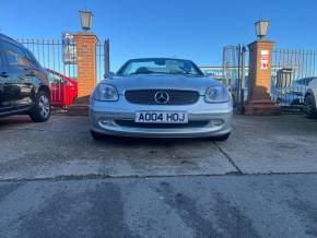 MERCEDES-BENZ SLK 2004 (04) at Pip Frear Ltd Car Sales Scunthorpe