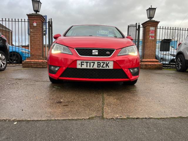 SEAT Ibiza 1.2 TSI 90 FR Technology 5dr Hatchback Petrol Red